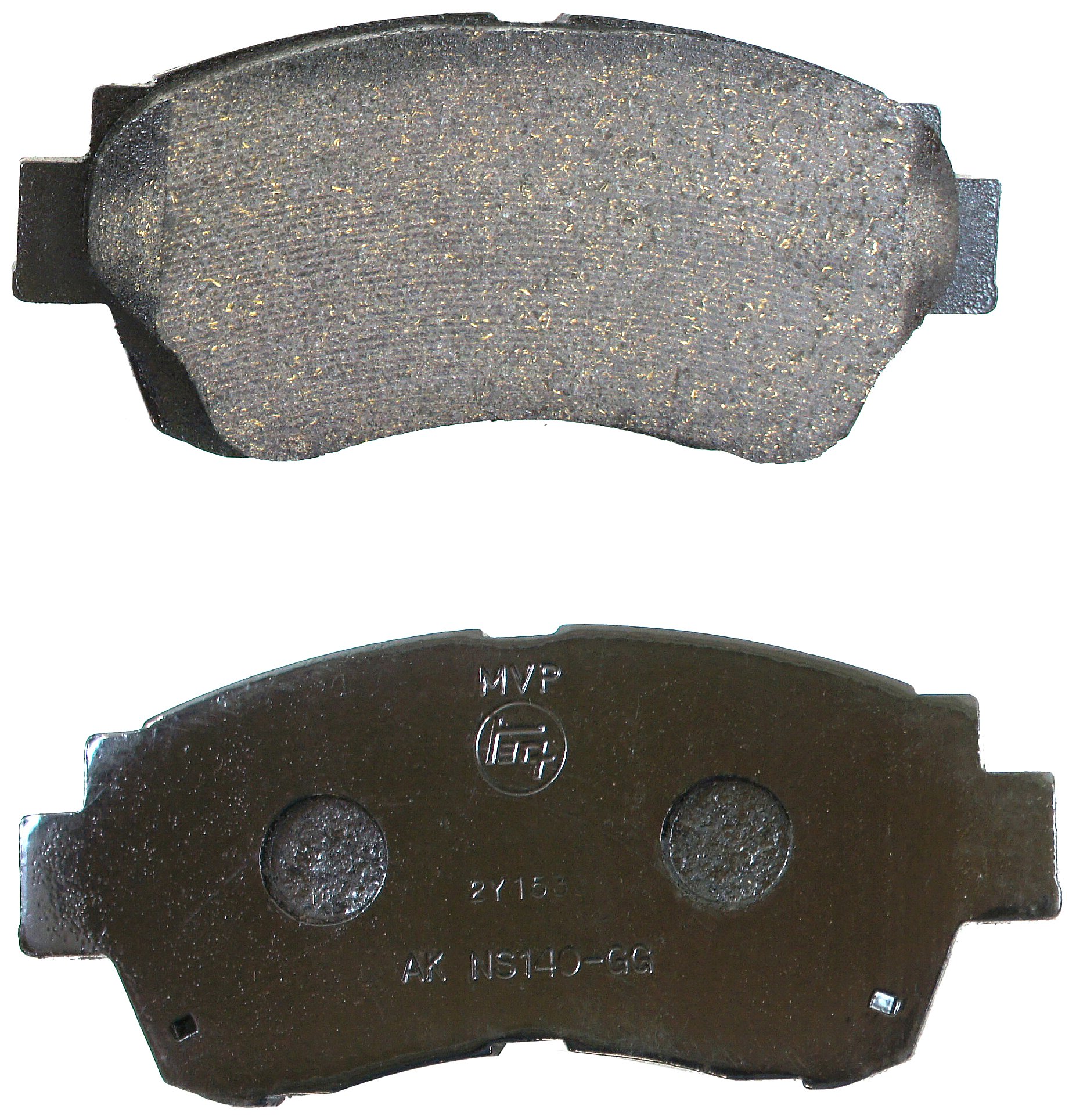 Amazon.com: Toyota Genuine Parts 04465-YZZD1 Front Brake Pad Set